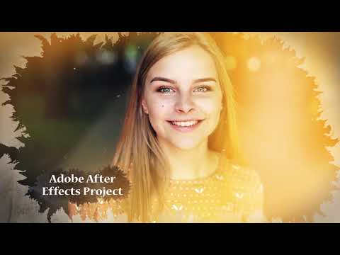 Ink Splatter Slideshow After Effects & Premiere Project