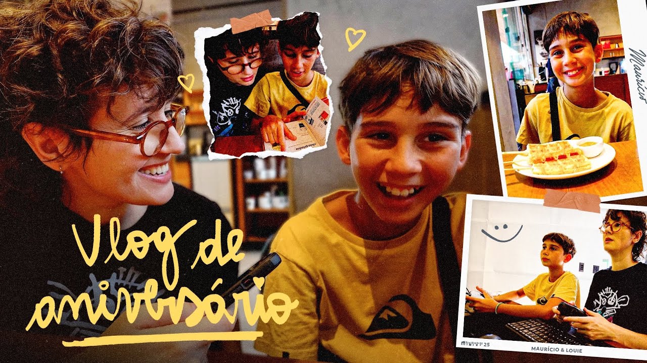 Entrevistei meu afilhado de 12 anos | Louie Ponto e Maurício
