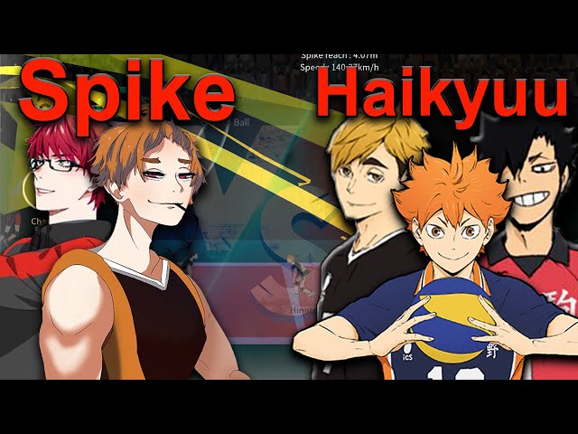 The Spike. Volleyball 3x3. TOP 3 ACES Haikyuu. Bokuto Kotaro, Ushijima  Wakatoshi, Sakusa Kiyoomi. 