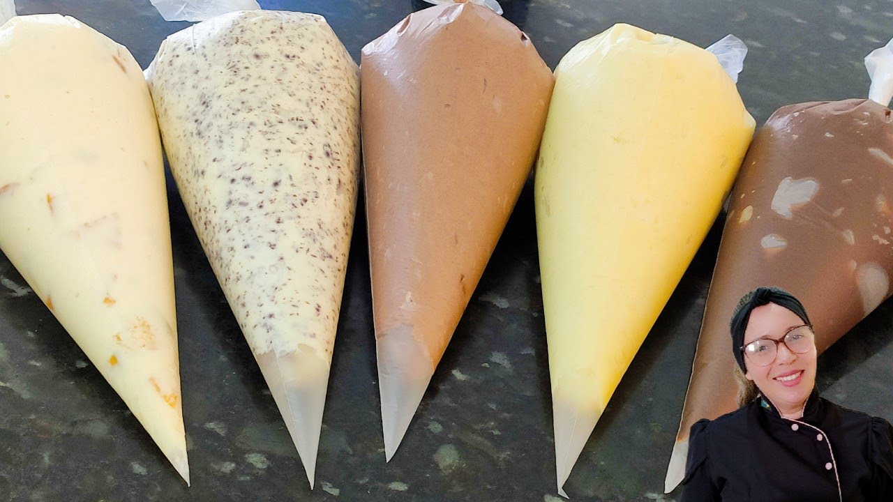 RECHEIOS PARA BOLOS NO POTE Flocos, mouse de chocolate e muito mais! 🤑