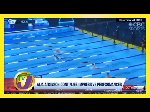 Alia Atkinson Continues Impressive Performances | TVJ Sports News