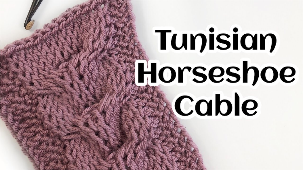 Tunisian Horseshoe Cable