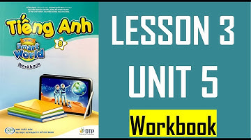 [TIẾNG ANH 8] I Learn Smart World - Workbook -  UNIT 5. SCIENCE AND TECHNOLOGY - LESSON 3