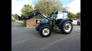 NEW HOLLAND 115 & TRIMA 4.80 LOADER