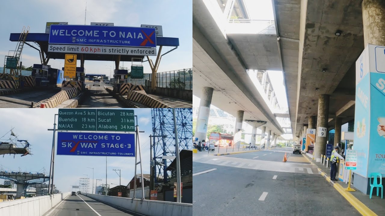 Road Trip • NLEX (Paso de Blas Entry) to NAIA Terminal 3 via Skyway | 4K Resolution