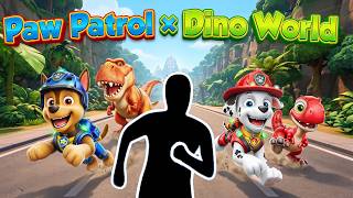 Immersive Interactive Warm Up丨Paw Patrol × Dino World丨Easy Daily Routine | New Moves#57 screenshot 5