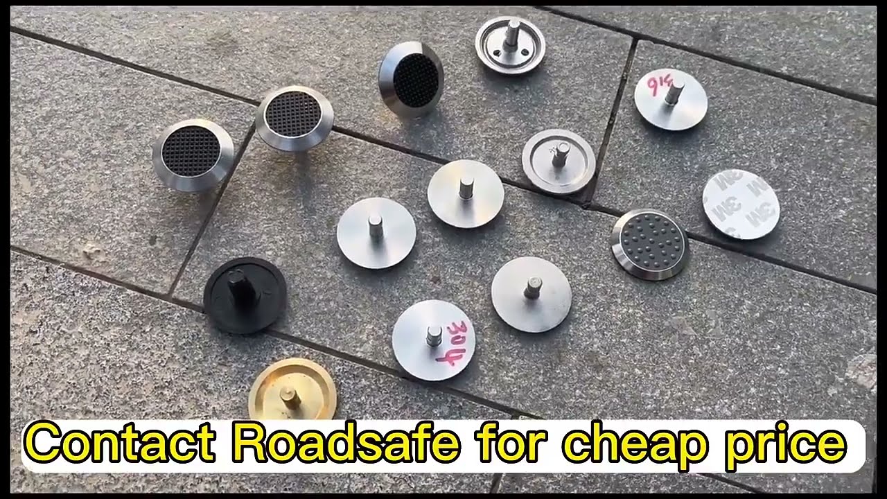 Road Tactile Indicator Stainless Steel Stud Tactile Tile for The Blind, Blind Road Stud, Stainless S