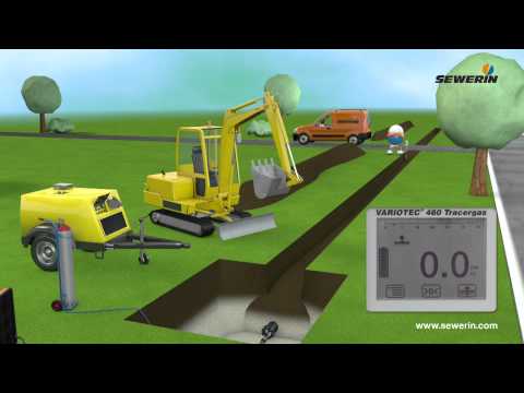 Water Leak Detector Using Gas