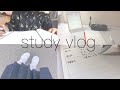 ［ study vlog ] テスト週間の過ごし方/勉強/お散歩