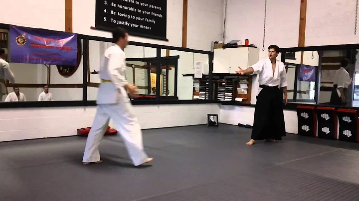 Aikido - Daniel Cavalieri Sensei Demonstrates Kata...