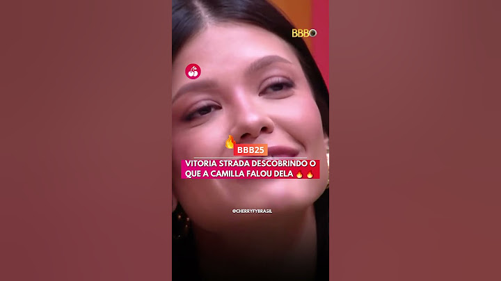 Vitória strada descobrindo o que a Camilla falou dela 👀🔥 #bbb25 #bbb #redebbb