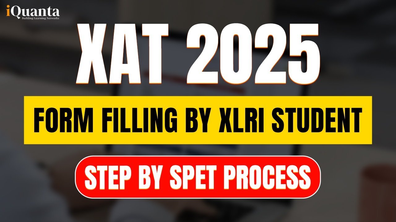 XAT 2025 form filling step by step by XLRI Jamshedpur Student - YouTube