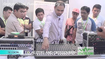 Audio Mixing Hands on Training in Palawan by Mark Yulo