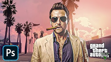 How to Transform Portraits to GTA Characters in Photoshop 2023
