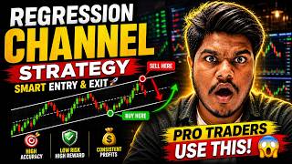 Regression Channel Strategy 🔥 | Perfect Entry &amp; Exit Secret (Intraday + Swing) | Kaushik Yadav