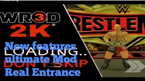 Official New Wr3d Mod WWE 2k20 WrestleMania 36 Mod with realistic textures and arenas REAL link