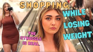 SHOPPING DURING WEIGHT LOSS | SHOP WITH ME &amp; TRY ON | WEIGHT LOSS JOURNEY