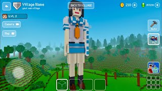 Block Craft 3D: 무료 게임 플레이를 위한 빌딩 시뮬레이터 게임#1810(iOS 및 Android) | 학교 소녀 screenshot 5