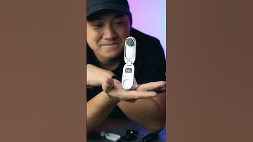 TINIEST ACTION CAMERA EVER 👀The @insta360 GO 2 is absolutely crazy! #insta360 #insta360go2 #unboxing