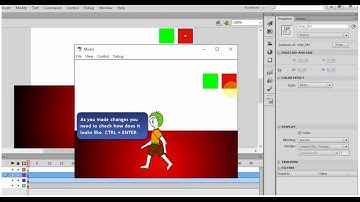ActionScript with Model in [Adobe Flash Professional] Part 1