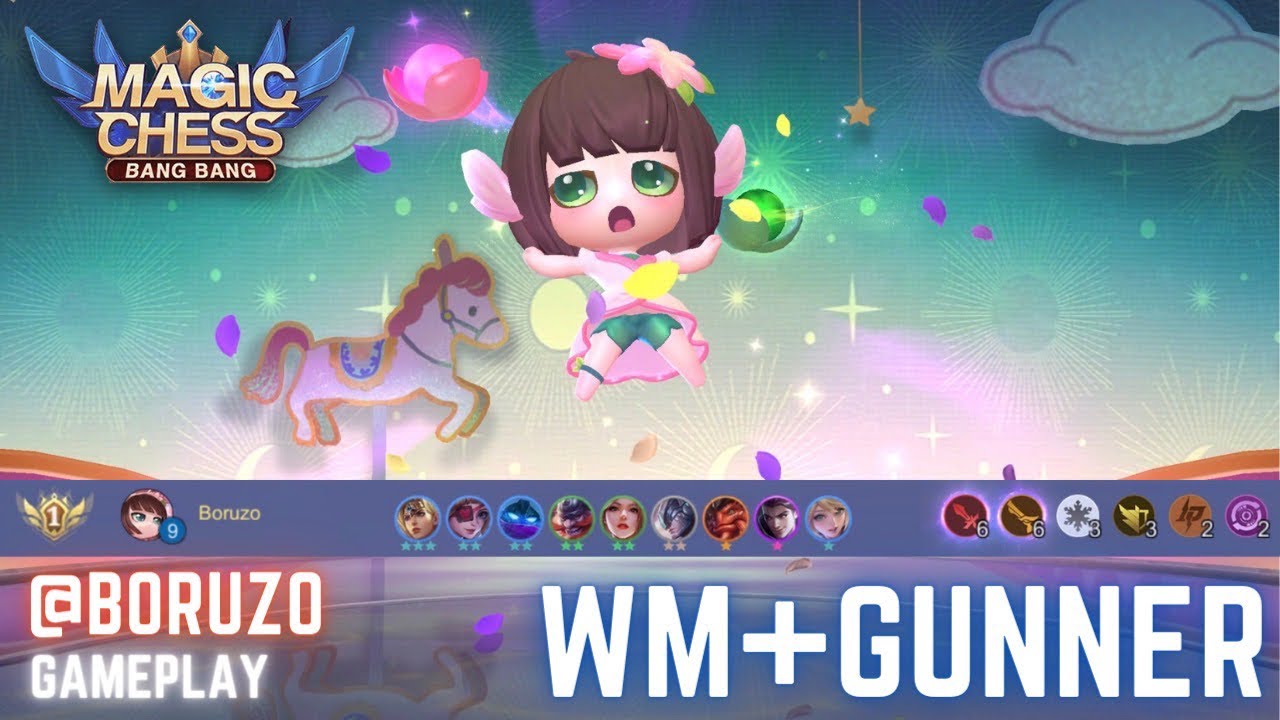 [Magic Chess] Weapon Master + Gunner synergy gameplay