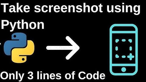 3 lines of python code to take screenshot||python mini project||pyautogui
