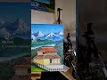 Nepaliartist visualart beautyofnepal acrylicpainting visualartist narayanartgallery2