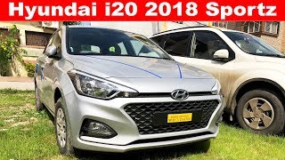 New Elite i20 2018 Sportz Interior, Exterior, Features l Walkaround Review l HINDI