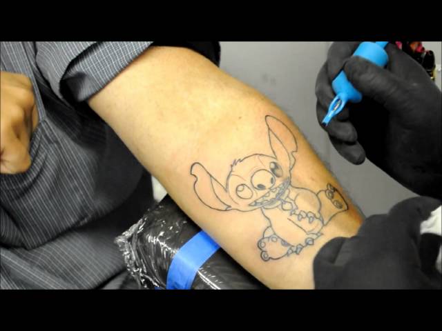 Tattoo of stitch from lilo and stitch 