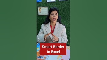 Excel ka border ab auto! 🔥📊#excel.vali #anjnicomputereducation #ExcelTips #ExcelTricks #OfficeHacks