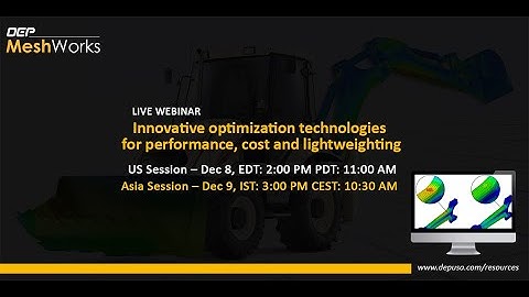 Innovative optimization technologies for performance, cost and lightweighting