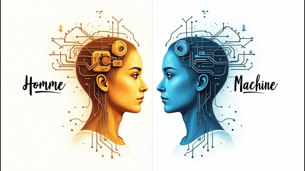 Homme vs Machine : Différences et Similarités - YouTube