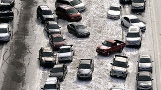 Icy weather in Atlanta leaves thousands stranded