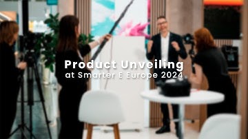 We unveil a new product at Smarter E Europe 2024 | Expo highlights from Munich