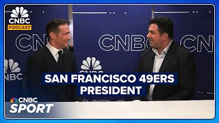 San Francisco 49ers President On Brock Purdy, An 18-game Season And AI's Impact On Player Science
