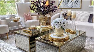 DECORATING IDEAS AND DESIGNS FOR COFFEE TABLES