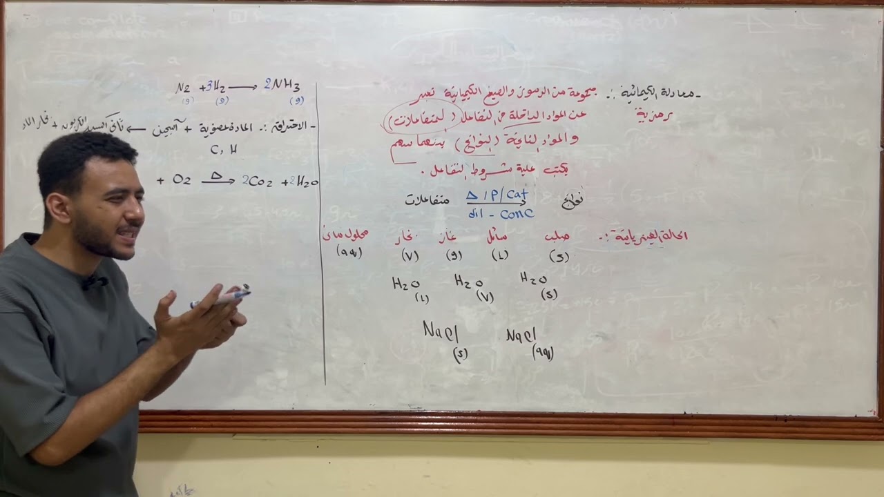 كيفية وزن المعادلة