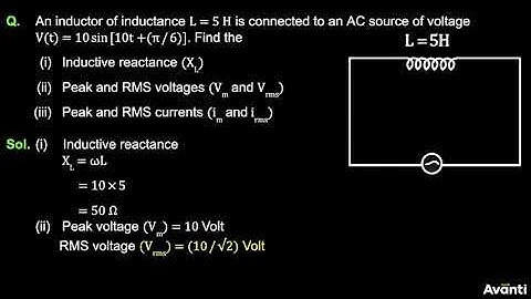 6. 12P07.2 PSV5 AC Voltage Applied to a purely Inductive Circuit