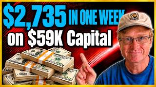 I Made $2,735 in ONE WEEK Selling Options | $59K Capital