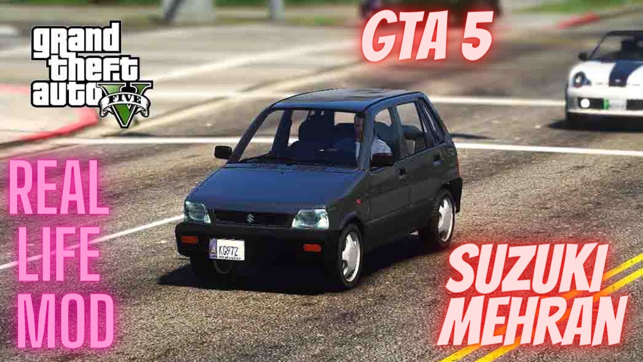 Suzuki Mehran gta 5 pc - (gta 5 game play) (gta v free) - YouTube
