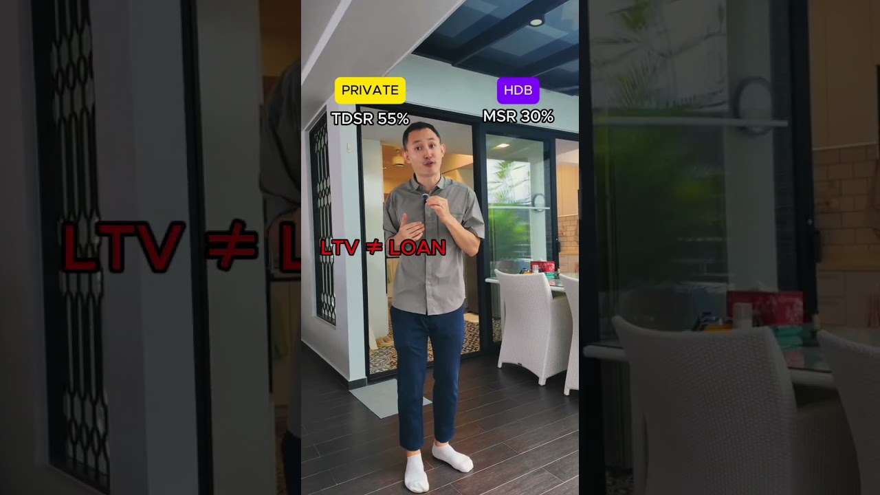 Same 75% LTV, Different Borrowing Power | HDB vs Private