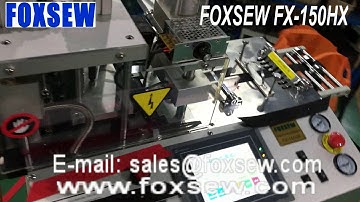 Automated Angle Tape Cutting Machine with Heating Hole Puncher