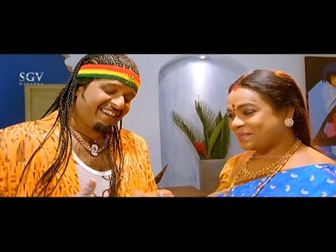 S Narayan Tattoo on Umashree's Waist Double Meaning Comedy Scenes | Chathrigalu Saar Chathrigalu