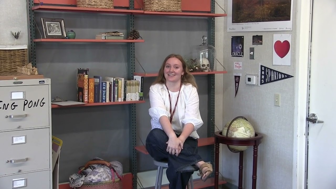 Video preview image of Teacher Spotlight - Ms. White; click to visit the ParentSquare post with the video