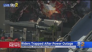 Power outage at Universal Studios Japan leaves 35 riders stranded