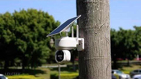 LCLCTEK Tuya Smart 3MP Mini Solar Camera