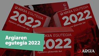 Dagoeneko salgai da 2022ko ARGIAren egutegia!