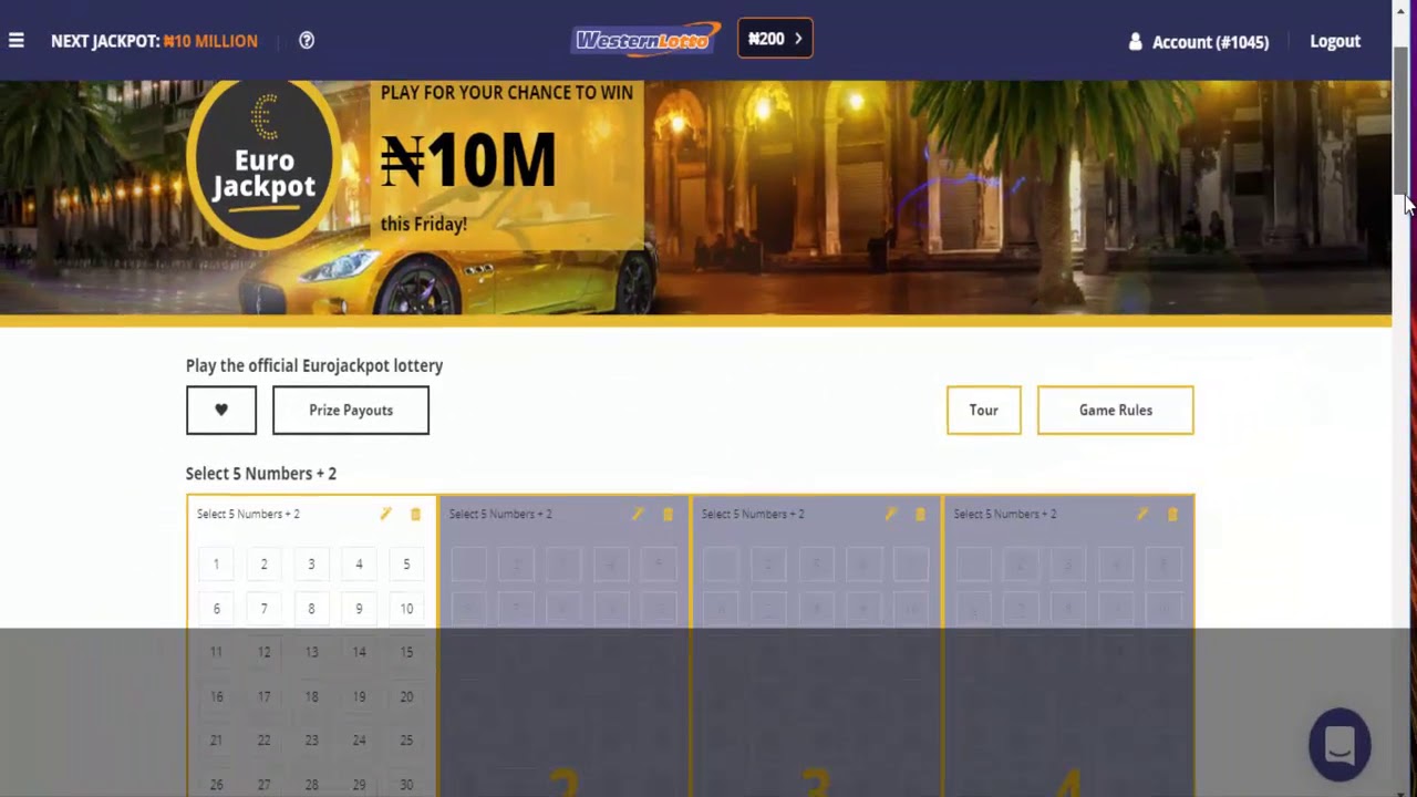 How to play eurojackpot