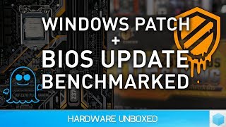 Meltdown & Spectre Updates Benchmarked, Big Slow Down for SSDs!