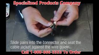 Platinum Tools new FLEX Connector for Cat6A and Cat7